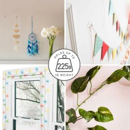 Crochet pour suspendre 3M 225 g Transparent Plastique (6 Unités)