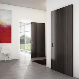 TERNO MAGIC2 Kit pour porte coulissante - Longueur 1800mm - Charge Max 80Kg - Système invisible en bois