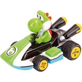 Carrera Mario Kart Mini Voiture Pull-Back, Lot de 3, Échelle 1:43, IMPC13010, Dès 4 ans