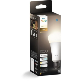 Philips Hue Ampoule LED connectée A67 blanc chaud 2700K E27 13.5W 1600 lumens pour éclairage intelligent contrôlé par appli