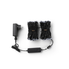 Twinkly Guirlande LED 32M 400 LED RGB IP44 Contrôlable par App, Bluetooth, Wi-Fi 40.000H LW-TWS400STP-BEU