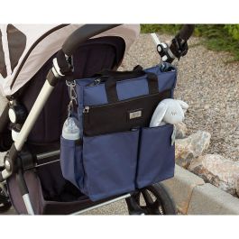 Sac organisateur pour poussette de bébé Blue marine 37 x 15 x 35 cm