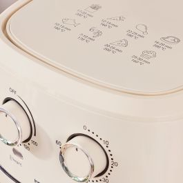 Friteuse à Air InnovaGoods Vynner Pro 6500 Crème 1700 W 6,5 L Acier inoxydable