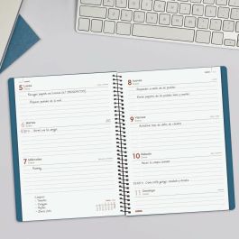 Agenda Finocam MY Bleu A5 15,5 x 21,2 cm 2026