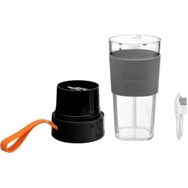 Sencor SBL 151BK Mixeur Smoothie Portable - 330 ml, 50 W, IP54, étanche, avec batterie rechargeable et fonction sous vide - idéal pour smoothies et soupes