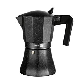 Cafetière Italienne Fagor TIRAMISU 9 Noir Aluminium