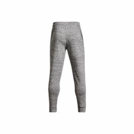 Pantalon de sport long Under Armour Rival Terry Gris Homme Fitness