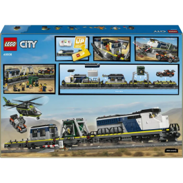 Lego 60508 Braquage du Train de Police - Jouet de Construction avec Locomotive, Hélicoptère et Circuit - Cadeau Enfant 7 Ans et Plus Precio: 201.5000004. SKU: B12R4STGNY