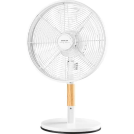 Sencor SFE 3080WH Ventilateur de bureau oscillant 30 cm, 3 vitesses, design métal et bois, 35 W Precio: 72.276. SKU: B15RDYE4HF