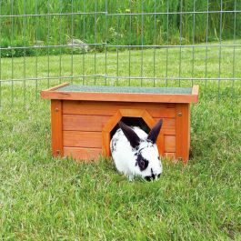 Trixie Natura Habitat pour animaux, piné verni, extérieur, lapin, adulte, rongeur TRI4011905623955