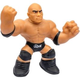 Figurine extensible - GOO JIT ZU WWE - The Rock - 11 cm - Texture élastique - Extensible 3x