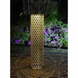 Garden Id L1mpara solar - Columna - Oro-Negro - 820 H80 cm - 6 a 8 horas de luz - Bot3n de encendido/apagado - BaterDa LI-ION duradera - 70703172