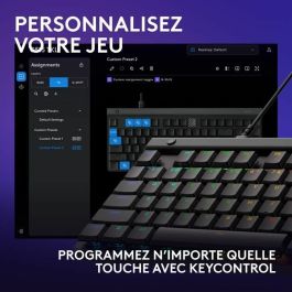 Clavier Logitech G515 TKL Noir AZERTY