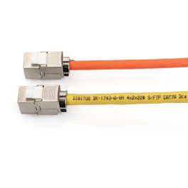 DIGITUS Keystone Jack Cat6a RJ45 -> LSA geschirmt 500MHz