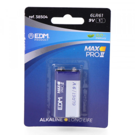 Pila Alkalina Long Life 6Lr61 9V (Blister 1 Unid) [E3-38504] Precio: 1.89. SKU: S7915719