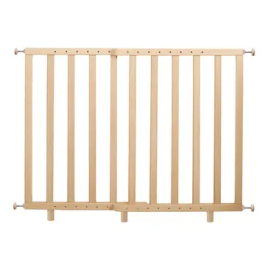 Roba Barrière de sécurité pour bébés, ROB4005317236162, pour portes et escaliers, de 62 à 106 cm, bois naturel