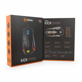Souris Gaming Krom NXKROMKICK Noir 6200 dpi RGB