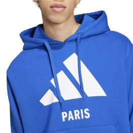Sweat à capuche femme Adidas Paris Bleu S