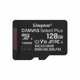 Carte Mémoire Micro SD avec Adaptateur Kingston SDCS3/128GBSP 128 GB