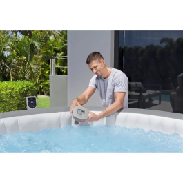 Bestway Lay-Z-Spa Electrolyseur d'eau salée 0,5g/h pour spas et piscines jusqu'à 1400 litres