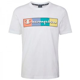 T-shirt à manches courtes homme Champion Blanc Precio: 27.672. SKU: S6450828