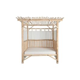 Lit de jardin DKD Home Decor Blanc Naturel 200 x 180 x 200 cm