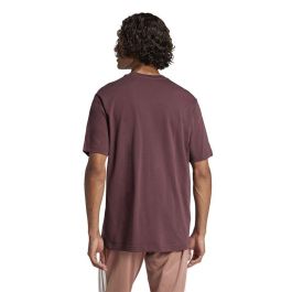 T-shirt à manches courtes homme Adidas Big Logo Sj Bordeaux 9-10 Ans