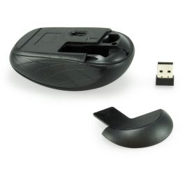 Equip Optische Maus kabellos USB Mini R+L grau