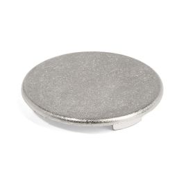 INDAUX Tapa Embellecedora Metal Ø25 Niquelada