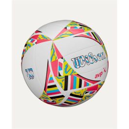 Ballon de Volley de Plage Wilson Avp Movement Vb New Jaune Blanc Rose TPU