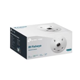 TP-Link Omada IPCam S655I VIGI 5MP IR Fisheye Network Camera, 180° Angle de Vue, Vision Nocturne 10m, Intérieure, IP67, IK10