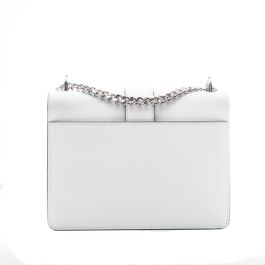 Sac à Bandoulière Michael Kors Greenwich Blanc 20 x 18 x 6 cm