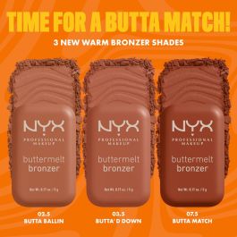 Set de Maquillage NYX BUTTERMELT BRONZER