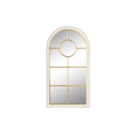 Miroir mural Home ESPRIT Blanc Doré Fenêtre 68 x 4 x 128 cm