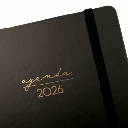 Agenda Finocam Alma Noir A5 15,5 x 21,2 cm 2026