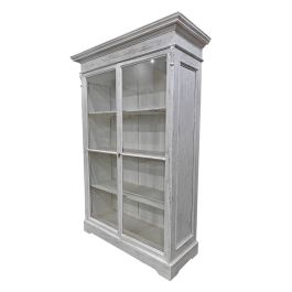 Présentoir Home ESPRIT Blanc Bois de manguier