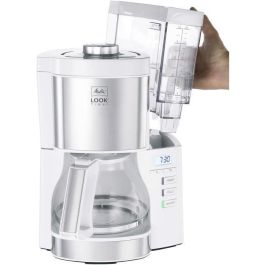 Cafetiere filtre - Melitta - Look V Timer 1025-07 - 1,25L - 10 tasses - 1080 Watts