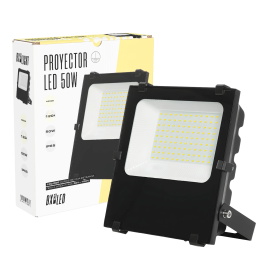 BX3 LIGHT Projecteur LED 50W extérieur IP65 6000 K Reg. TRIAC BX3-HVFL50W-F-CW, régulation d'intensité