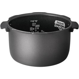 Cuckoo CRP-RT1008F - Cuiseur à riz 1.8 L Double Pression, Blanc, 13 programmes, écran LED, cuve amovible