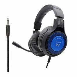 Casques avec Micro Gaming Ewent PL3322 Noir/Bleu Precio: 31.5. SKU: S0231333