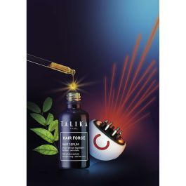 Talika Set Anti-chute et Renforcement Cheveux - Sérum Hair Force et Booster LED - 2 pcs