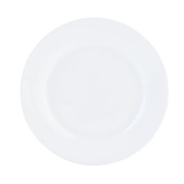 Assiette plate Quid Basic Blanc Céramique 23 cm (12 Unités)