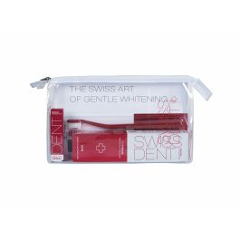 Swissdent Coffret EXTREME 4 pz - Dentifrice, Spray Haleine, Brosse à Dents et Trousse de Toilette