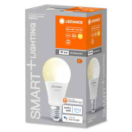Ledvance LVE-4058075778382 Ampoule LED SMART WiFi E27 9W 806Lm 2700K Blanc Très Chaud Regulable IP20