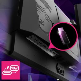 MSI MPG 271QRXDE Écran PC Gaming QD-OLED 67,3 cm (26.5") 2K WQHD 2560x1440 360 Hz 1 ms HDMI 2.1 DisplayPort USB-C Noir