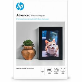 HP Papier Photo Q8692A - 100 Feuilles 10 x 15 cm Brillant