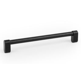 Viefe Poignée Linkk Aluminium Finition Noir Brossé, Inox, Laiton Brossé, Finition Noir Brossé, Entraxe 160mm