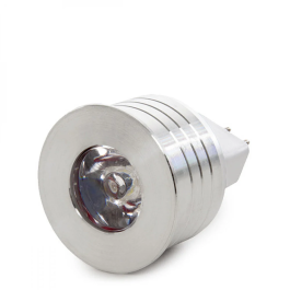 LED GU5,3 1W 90Lm 6000K 12V 40.000H [PL-187201-MR16-30-CW]