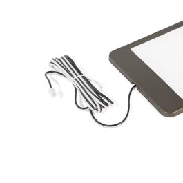 HERRAJES ALK Lampe LED PANELED PIR 5W avec Détecteur IR/PIR Finitions Mocca ou Noir 4000K 12V