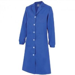 DUVER Bata de Trabajo Señora Manga Larga Tergal Azulina Ref. Vesín P-38 Precio: 21.69. SKU: B16G2NJKVZ